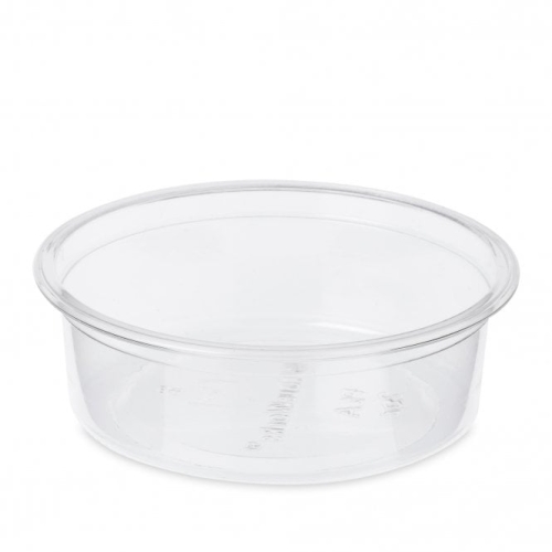 Disposable Pots 2oz Compostable PLA Portion Pot Packaging Environmental 