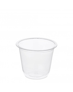 Disposable Pots 4oz Recyclable PET Dessert/Yoghurt Pot (Lid sold separately) Packaging Environmental