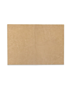 Greaseproof Paper Sheets Large Compostable Kraft Brown Paper Greaseproof Sheet 350mm x 250mm Packaging Environmental