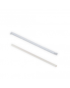 Wraps White Recyclable Wrapped Paper Straw 210mm x 8mm Packaging Environmental