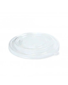Disposable Bowls Recyclable PET Lid for 1300ml Takeaway Paper Bowls Packaging Environmental