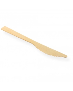  6.5" Compostable Bamboo Knife Packaging Environmental