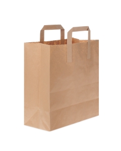 Paper Bags Large Recyclable Kraft Brown Paper Carrier Bag Packaging Environmental