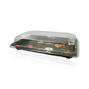 All Products Recyclable PET Plastic Sushi Tray and Lid 260mm x 160mm Packaging Environmental 