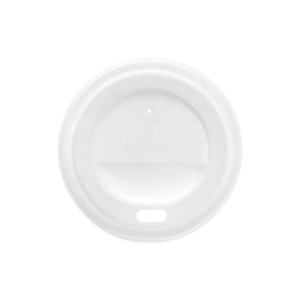 All Products White PS Lid For 4oz Paper Cup Packaging Environmental 