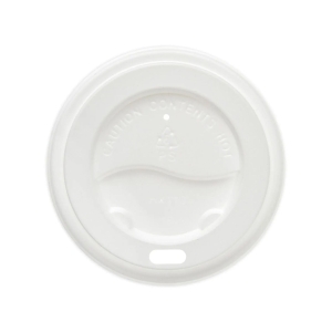 All Products White PS Lid For 6oz Paper Cup Packaging Environmental 