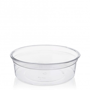 All Products 8oz Recyclable rPET Plastic Deli Pot Packaging Environmental 