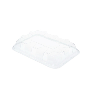 All Products Recyclable rPET Lid For Medium Bagasse Sandwich Platter Packaging Environmental 