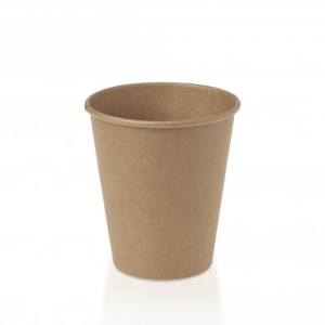 All Products 10oz Recyclable Kraft Brown Single Wall Paper Cup Packaging Environmental 