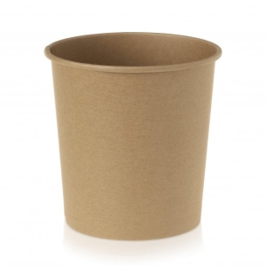 All Products 32oz Kraft Brown Paper Takeaway Soup Container Packaging Environmental 