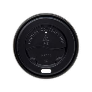 All Products Black PS Lid For 6oz Paper Cup Packaging Environmental 