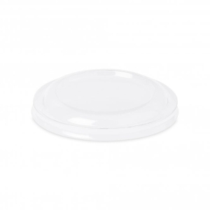 All Products Recyclable PET Lid For 4oz Plastic Dessert / Yoghurt Pot Packaging Environmental 
