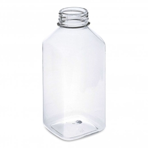 All Products 500ml Recyclable Square PET Plastic Bottle (Lid Sold Separately) Packaging Environmental 