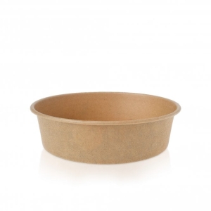 All Products 16oz Round Kraft Brown Paper Bowl Packaging Environmental 