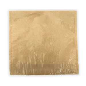 All Products Kraft Brown Film Front Paper Sandwich Bag 10" x 10" Packaging Environmental 