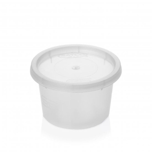 All Products 4oz Recyclable PP Satco Round Container & Lid Packaging Environmental 