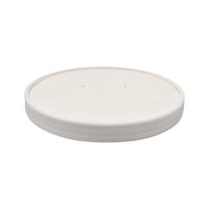 All Products White Paper Lid For 16 - 32oz Paper Bowls Packaging Environmental 