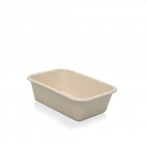 All Products 370ml Compostable Rectangular Bagasse Food Tray Packaging Environmental 
