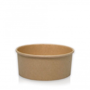 All Products 30oz Kraft Brown Round Paper Bowl Packaging Environmental 