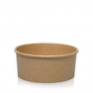All Products 38oz Kraft Brown Round Paper Bowl Packaging Environmental 