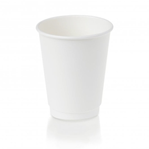 All Products 12oz Recyclable White Double Wall Paper Cup Packaging Environmental 