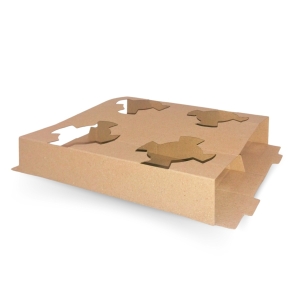 All Products Recyclable Tearable 2 & 4 Paper Cup Holder Tray Packaging Environmental 